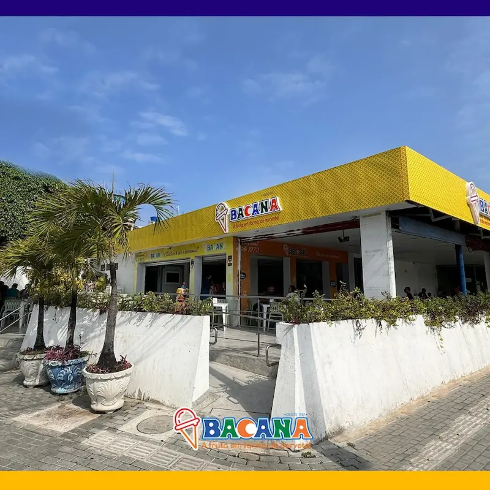 Ambiente atual da Sorveteria Bacana